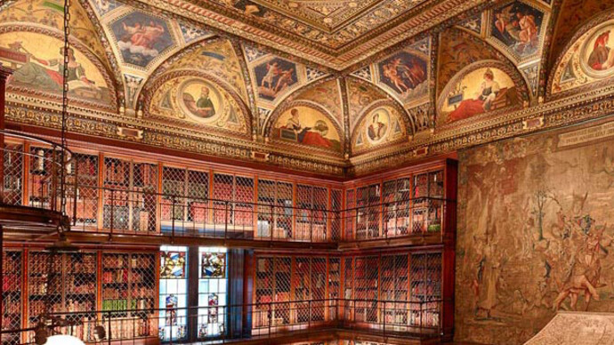 Pierpont Morgan's 1906 Library. Courtesy of Morgan Museum