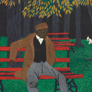 Horace Pippin, The park bench, 1946. Courtesy of Philadelphia Museum of Art