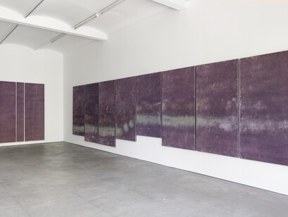 Cyprien Gaillard, Retinal rivalry, exhibition view. Courtesy of Sprüth Magers