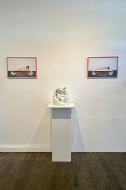 Jennifer Ling Datchuk and Consuelo Jimenez Underwood, All that before us, exhibition view. Courtesy of Ruiz-Healy Art