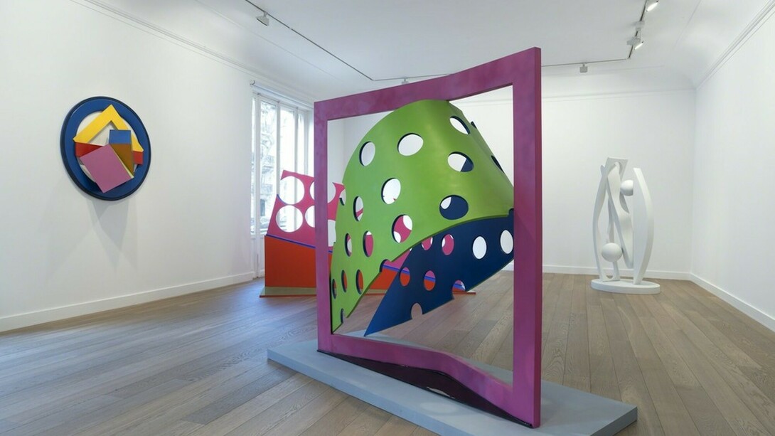 Dans la couleur, exhibition view. Courtesy of Galerie Lelong