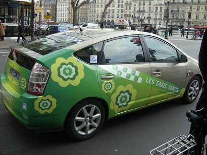 Taxi a benzina verde