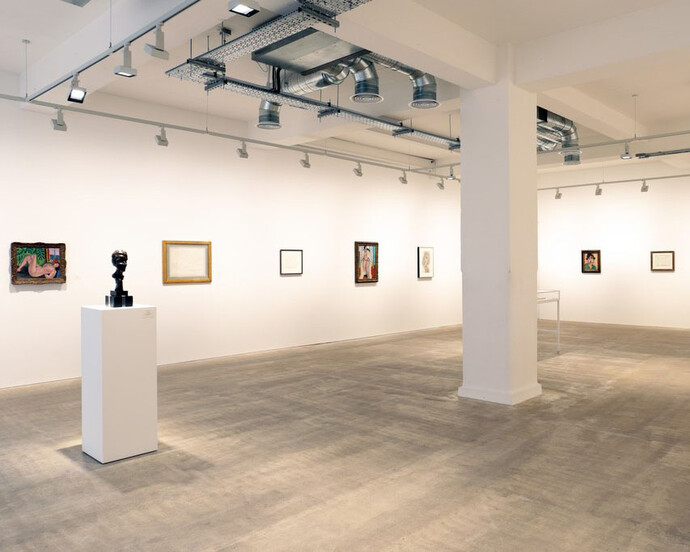 Matisse: Painting, Sculpture, Drawing, Prints, Exhibition view. Courtesy of Bernard Jacobson Gallery