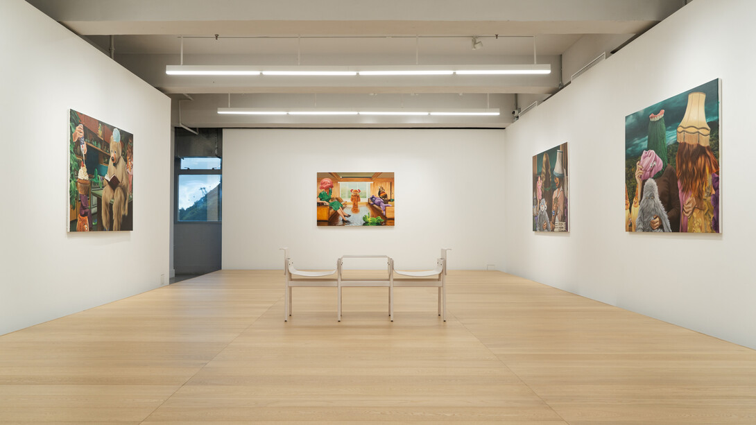 Yukari Nishi, In the meantime, exhibition view. Courtesy of WKM Gallery