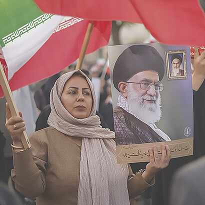 Iranian civilians show relief and joy following Iran's missile attack on Israel in solidarity with Gaza