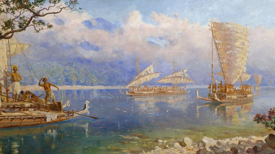 To All New Arrivals. Courtesy of Auckland Art Gallery