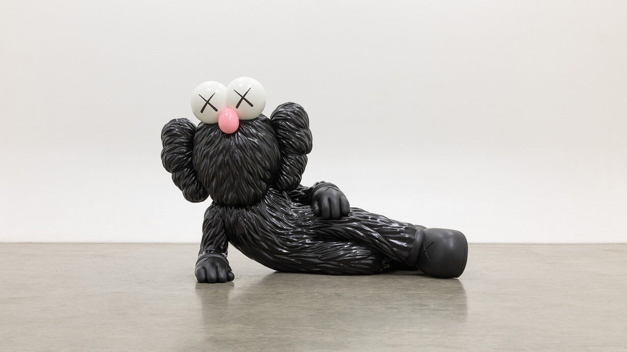 Kaws, Time off (detail), 2021. Courtesy of Albertina Museum