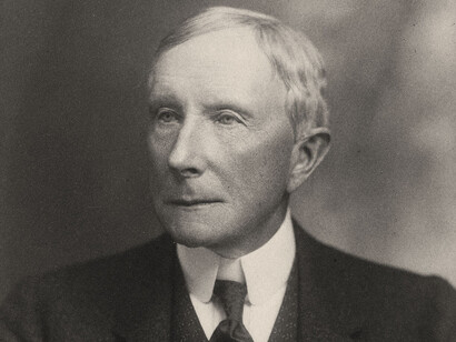 Retrato de John D. Rockefeller