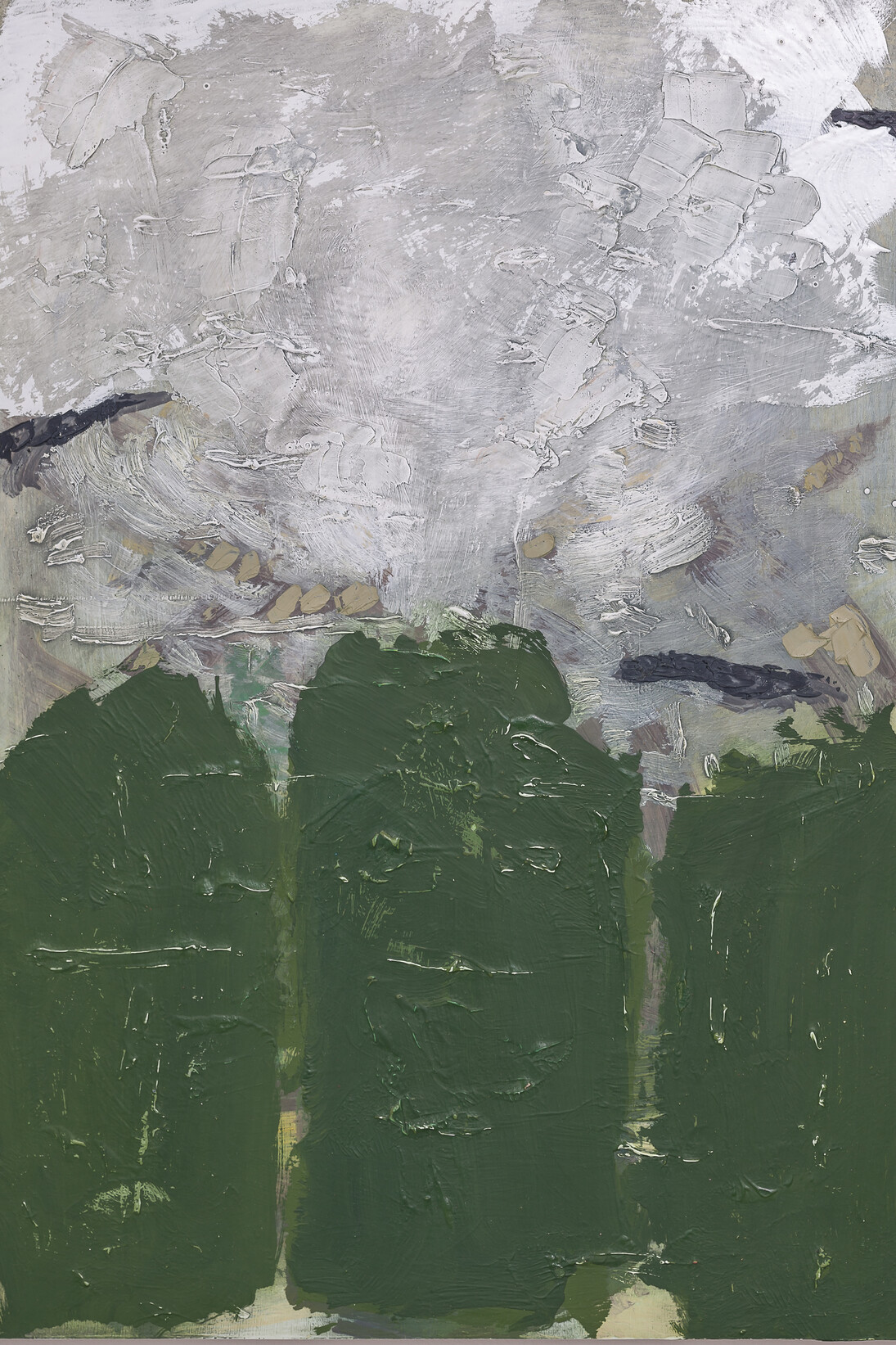 Richard Aldrich, Untitled, 2013-2014, Oil and wax on panel, 20 x 15 inches (50.8 x 38.1 cm). Copyright Richard Aldrich. Photo: David Regen. Courtesy Gladstone Gallery, New York and Brussels