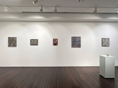 Sophie Cheung, Concrete colour, exhibition view. Courtesy of Ora-Ora Gallery