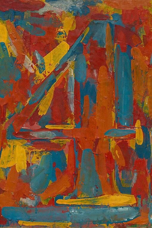 Jasper Johns, American, born 1930, Figure 4, 1959