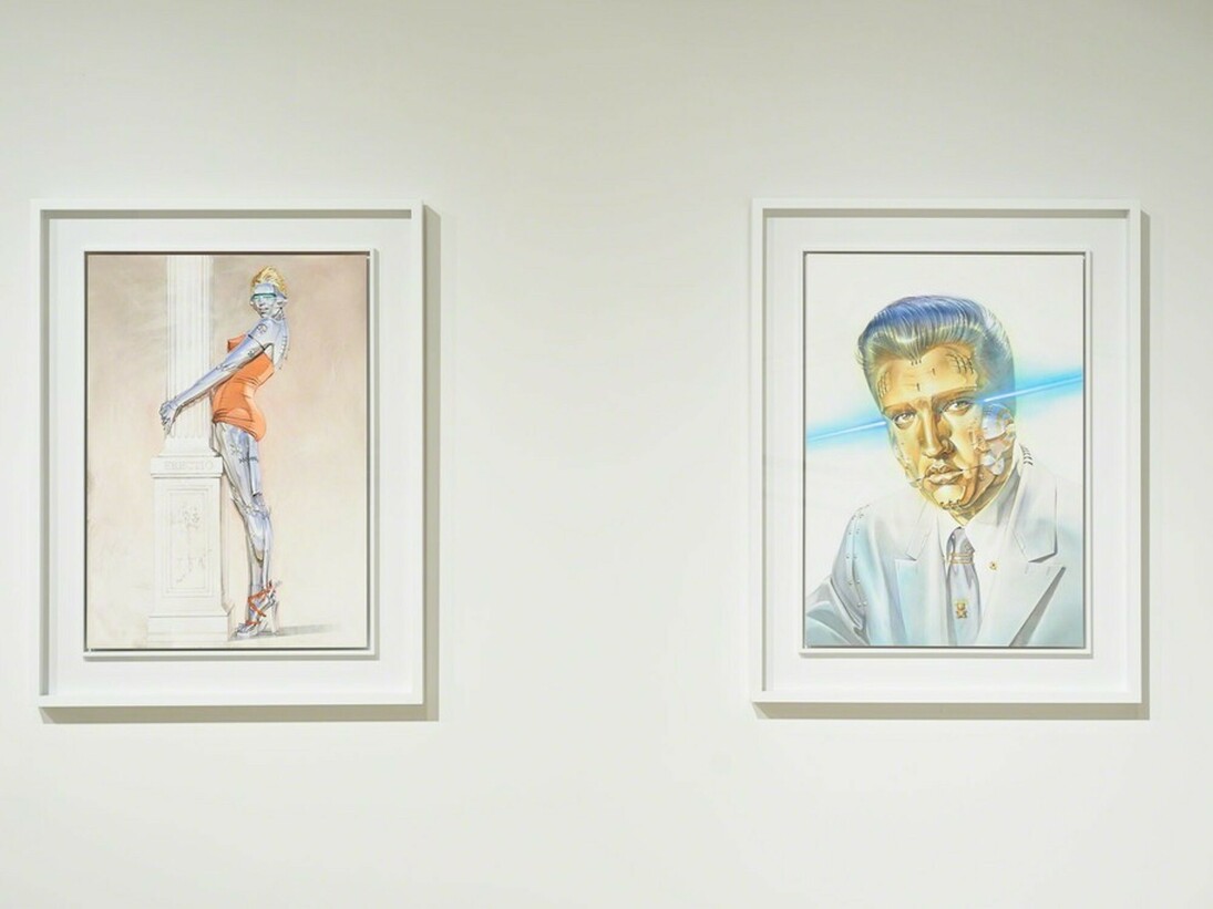 Sorayama, Exhbition view. Courtesy of Jacob Lewis Gallery