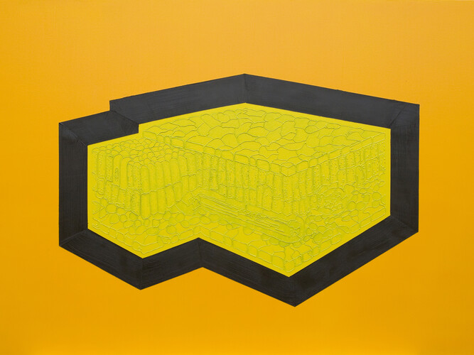 Wang Jianwei, Time Temple, 2014, Acrylic and oil on canvas, 210 x 301 cm, Solomon R. Guggenheim Museum, New York, Acquisition in process, The Robert H. N. Ho Family Foundation Collection. Photo: Xu Boxin, courtesy the artist. All works by Wang Jianwei © 2014 Wang Jianwei, used by permission.