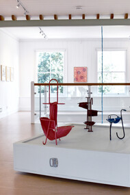 Olivia Bax and Dominic Beattie, installation view, ph. artists and Linden Hall Studio 