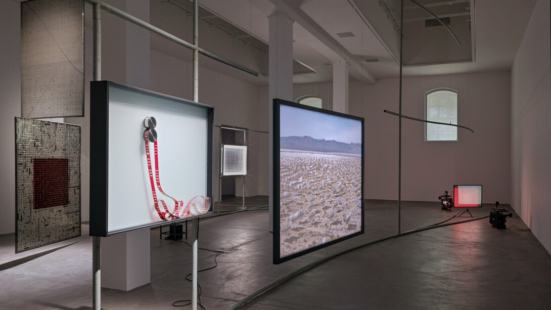 Rosa Barba. Zurich art prize 2026, ausstellungsansicht. Mit freundlicher genehmigung des Museum Haus Konstruktiv