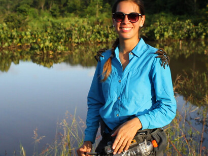 Karen al rescate de las arañas