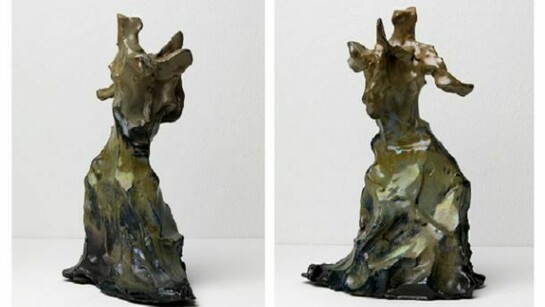 Lucio Fontana, Vittoria alata, 1937, glazed ceramic, Courtesy Studio La Città