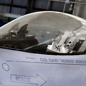 General Dynamics F-16A Fighting Falcon. Courtesy of Pearl Harbor Aviation Museum