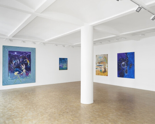 Uwe Henneken, Exhibition view. Courtesy of Pippy Houldsworth Gallery