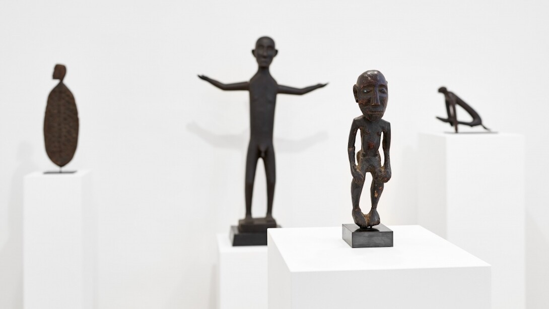 Spirits and Ancestors, Exhibition view. Courtesy of Galerie Max Hetzler