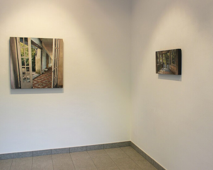 Matteo Massagrande, Exhibition view. Courtesy of Galleria Punto Sull'Arte