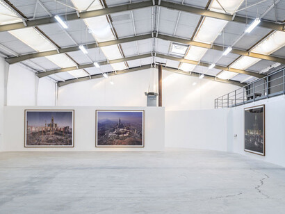 Ahmed Mater - Stand in the Pathway and See exhibition view Galleria Continua, Les Moulins, 2018. Photo Oak Taylor-Smith

