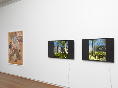 Various artists, The sweet escape, exhibition view. Courtesy of Upstream Gallery