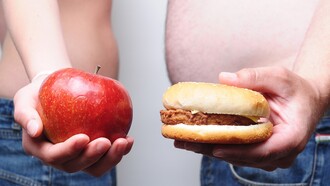 LA diferencia entre una dieta sana y otra que puede provocar obesidad