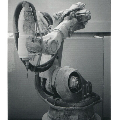 Sergio Breviario, Marmo umido, 2014, polaroid fuji film, 8,5 x 10,8 cm