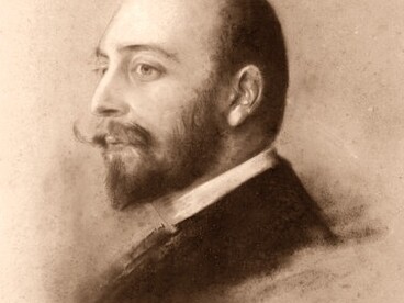 Franz von Lenbach, Ritratto di Gabriele d'Annunzio, XX sec. circa