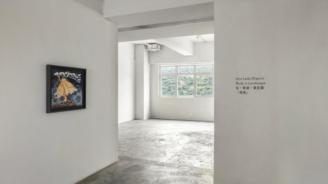 Ann Leda Shapiro, Body is landscape, exhibition view. Courtesy of Axel Vervoordt Gallery 