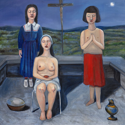Iréne Norén, The ritual (detail), 2026. Courtesy of Harper’s