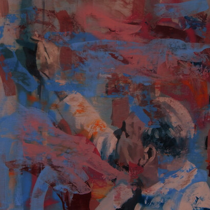 In colour - Oil on Wood 2016