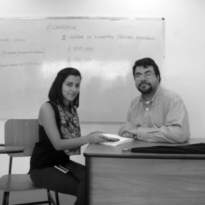 El profesor Daniel Terán-Solano
