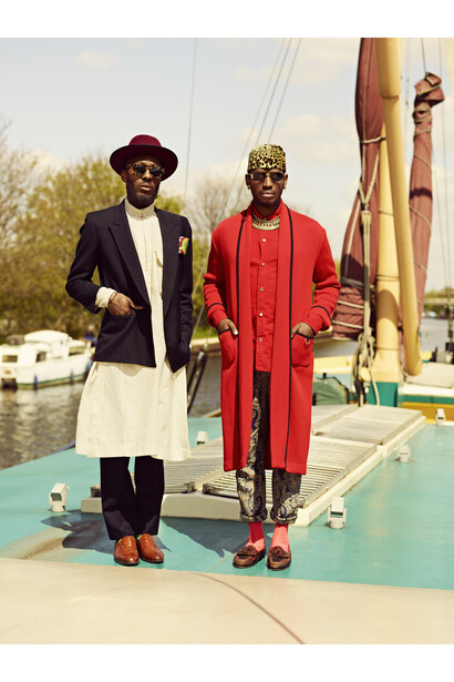 Bevan Agyeman – Creative Director, Macharia Brian –
Creative Director of Dxpe and To-Orist © Dean Chalkley. Creative direction by Harris Elliott
