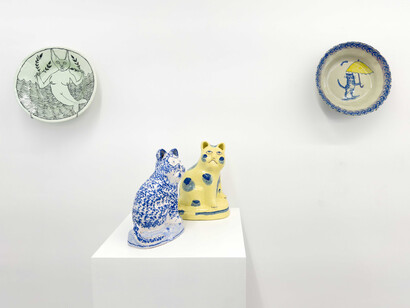 Hylton Nel, Wel! wel! durft ge nog zoo laat op't pad, Pad! Exhibition view. Courtesy of Stevenson Gallery