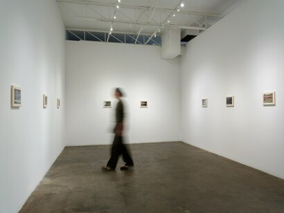 Richard Patterson, Nature paintings, exhibition view. Courtesy of Cris Worley Gallery