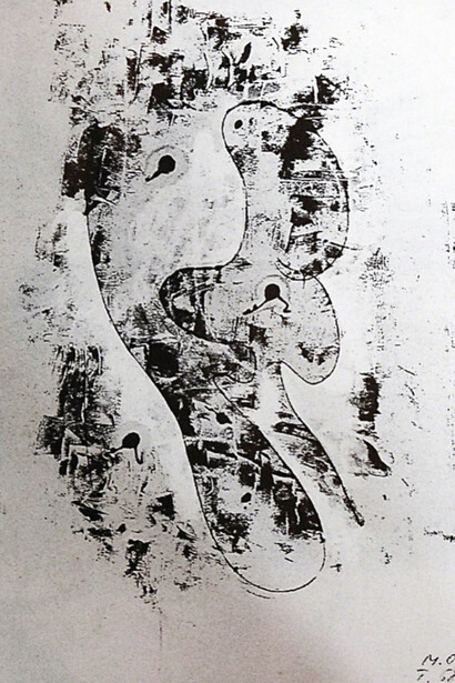 Meret Oppenheim & Daniel Spoerri. Courtesy of Galerie Krinzinger