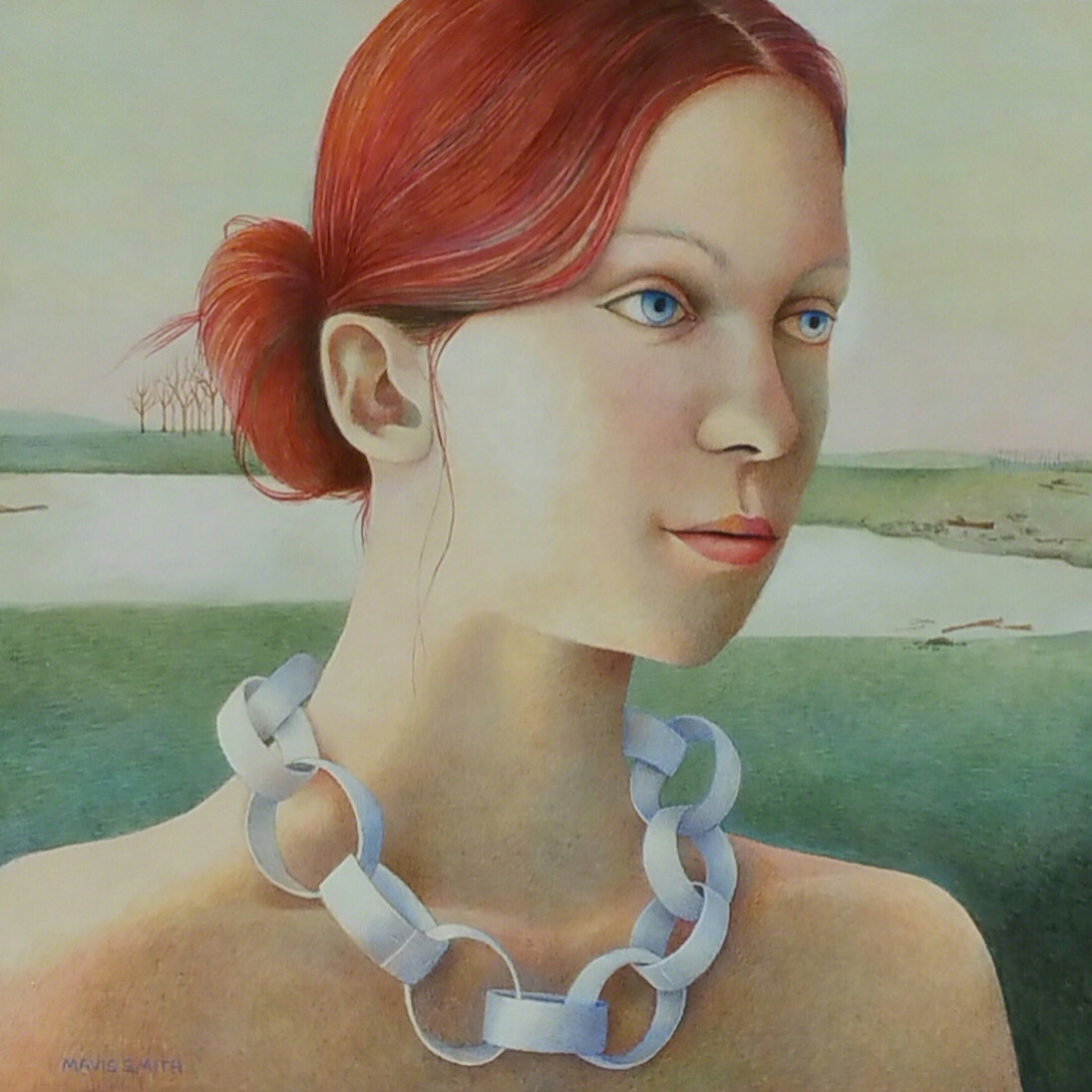 Mavis Smith, Paper Chain, 2015. Courtesy of J. Cacciola Gallery W