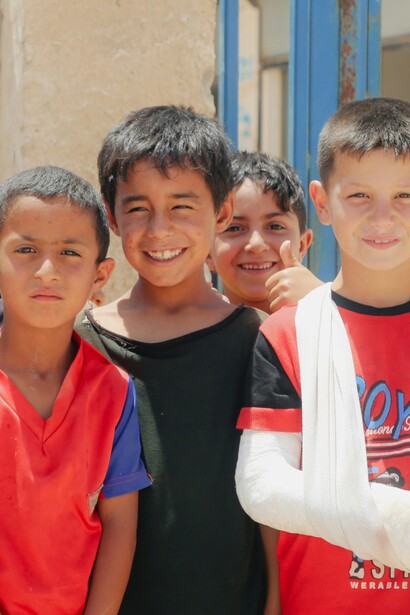 Nonostante le difficoltà, i rifugiati a Damasco cercano di ricostruire una vita dignitosa. Ph. Salah Darwish