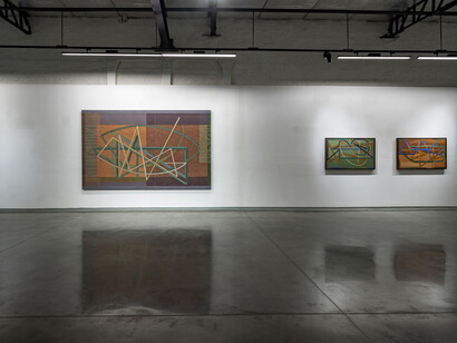 Rm. Palaniappan, Finite and infinite, exhibition view. Courtesy of Nature Morte