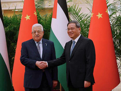 Primer ministro chino recibe al presidente palestino en un acercamiento a Oriente Medio