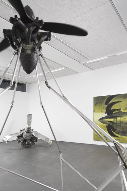 Daniel Hölzl, Propel, ausstellungsansicht. Mit freundlicher genehmigung der Galerie Dittrich & Schlechtriem