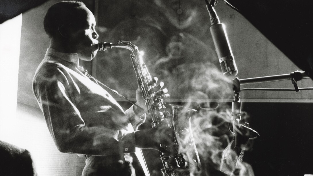 Herman Leonard, Sonny Stitt, New York (detail), 1953. Courtesy of Ogden Museum of Southern Art
