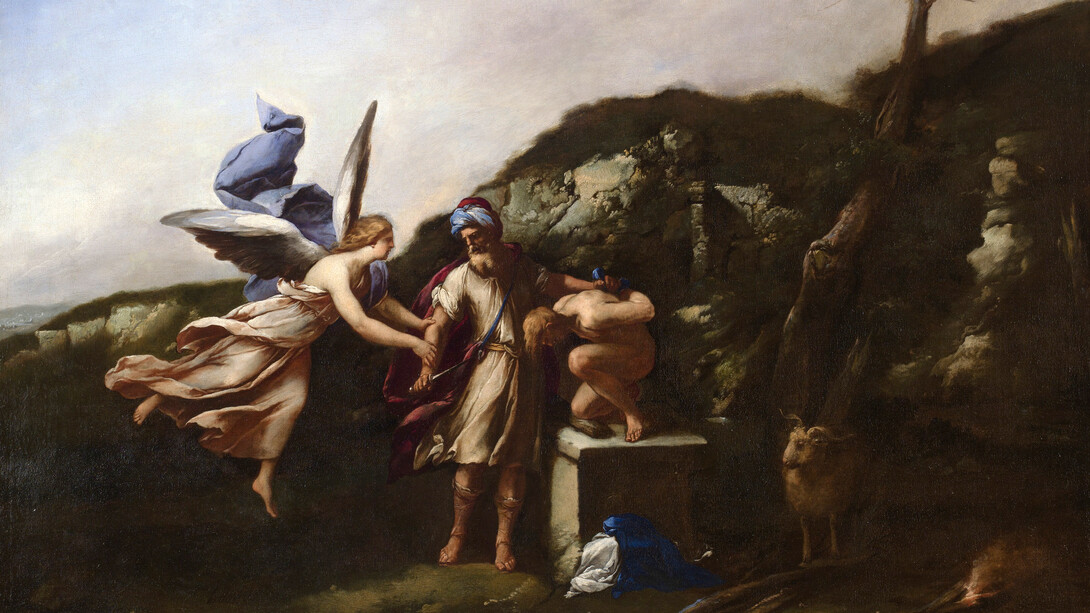 Luca Giordano, El sacrificio de Isaac