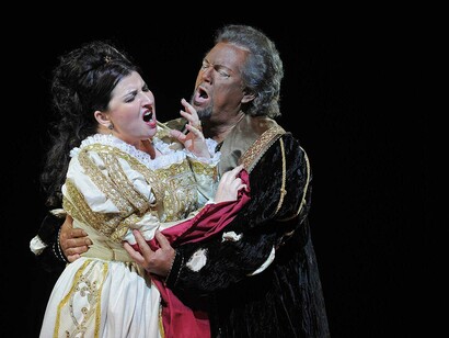 Una scena dell'Otello verdiano