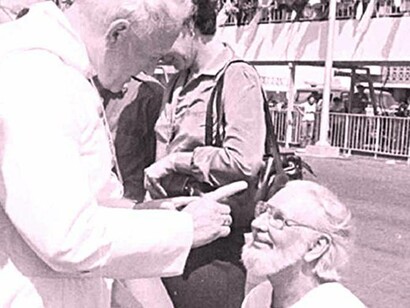 Con Juan Pablo II al darle la bienvenida en Nicaragua: la ingrata escena