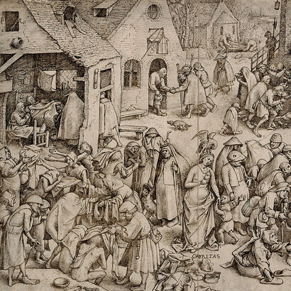 Pieter Bruegel el Viejo, Charity, 1559