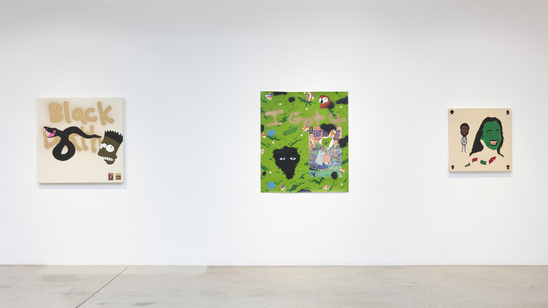 Why you really mad? Installation view. Courtesy of Steve Turner