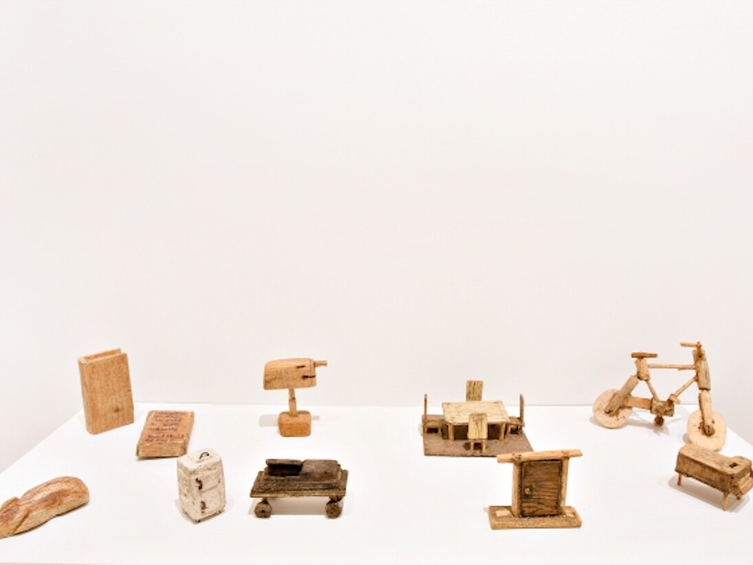 John Byam. Unearthed, exhibition view. Courtesy of Andrew Edlin Gallery